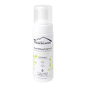 Mousse nettoyante apaisante