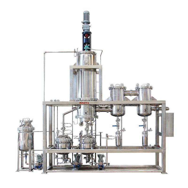 Stainless Steel Wiped Film Molecular Distillation System