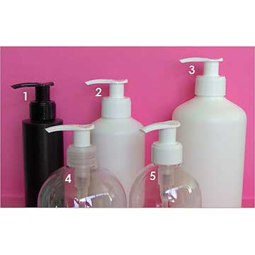 Flacon Pompe Rechargeable Blanc - Bouteille Doseuse étanche Pour Cosmétiques, Crèmes Et Lotions - Facile à Remplir, Système Anti-fuite