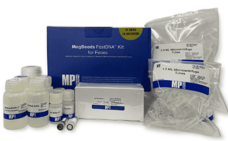 Visuel deKit MagBeads FastDNA™ pour matières fécales Extraction d'ADN génomique à partir de matières fécales