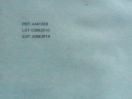 Image de présentation Marquage Jet d’Encre sur des poches de kit de prélèvement (PEHD)